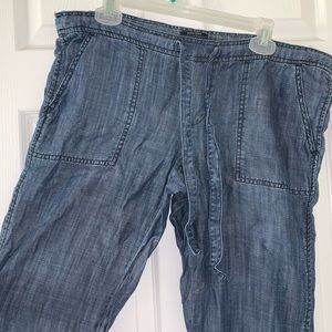 Jacob - Faux denim pants
